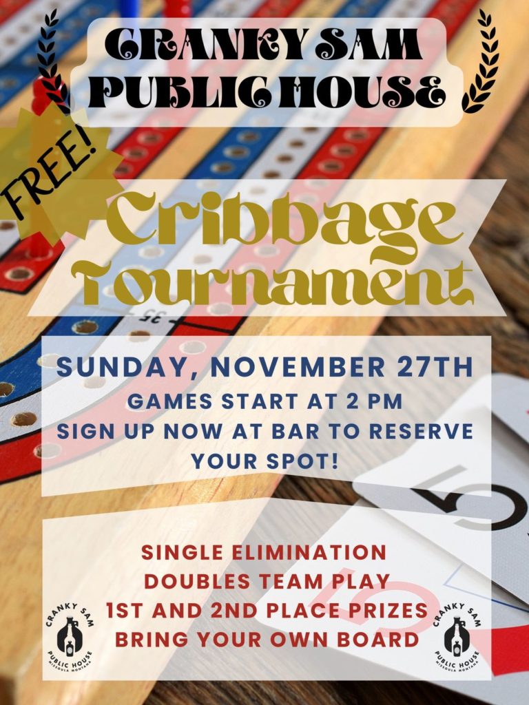 Cranky Partners Cribbage Tournament