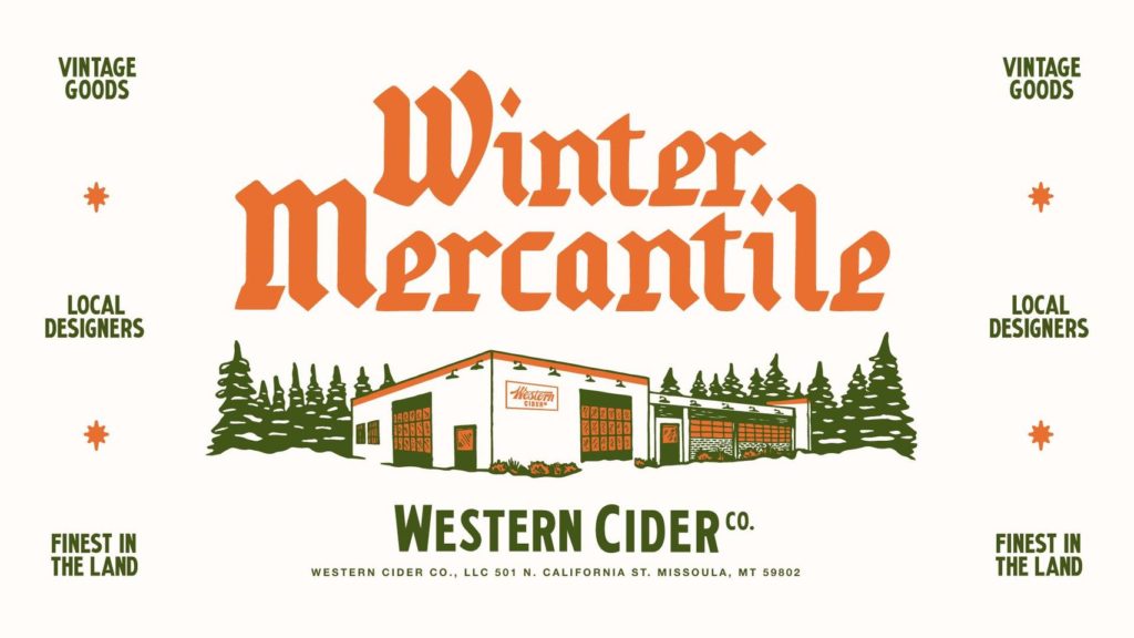 Winter Mercantile at Western Cider