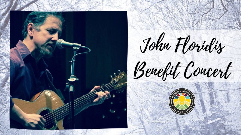 John Floridis Benefit Concert for Missoula Interfaith Collaborative at Missoula 1st United Methodist Church on Sunday, December 18