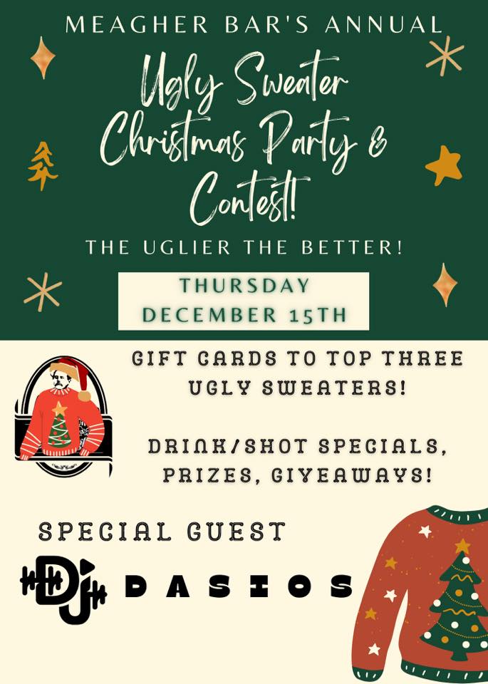 Annual Ugly Sweater Party & Contest