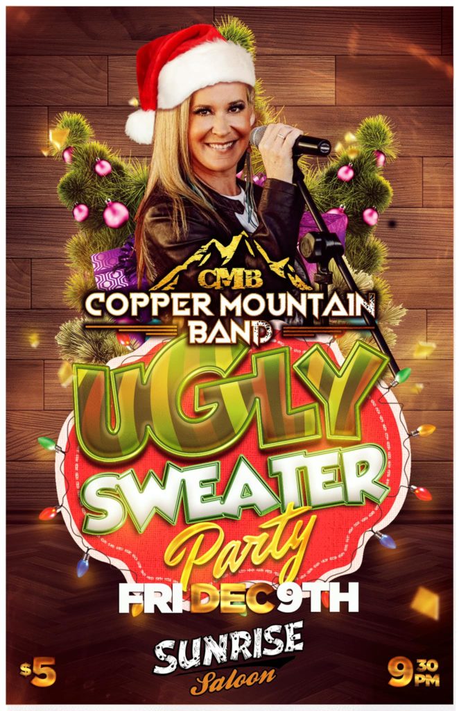 Copper Mtn Band Ugly Sweater