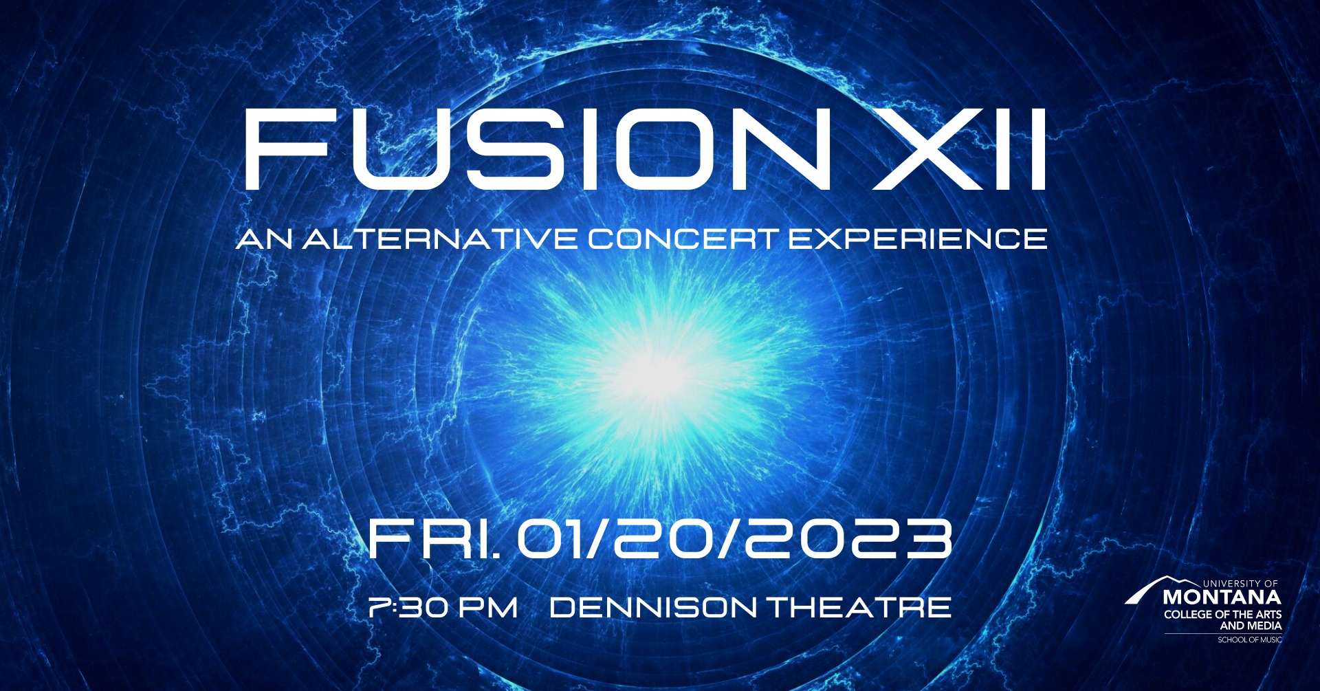 Fusion XII - an Alternative Concert Experience live at UM Dennison Theater on Friday, January 20, 2023