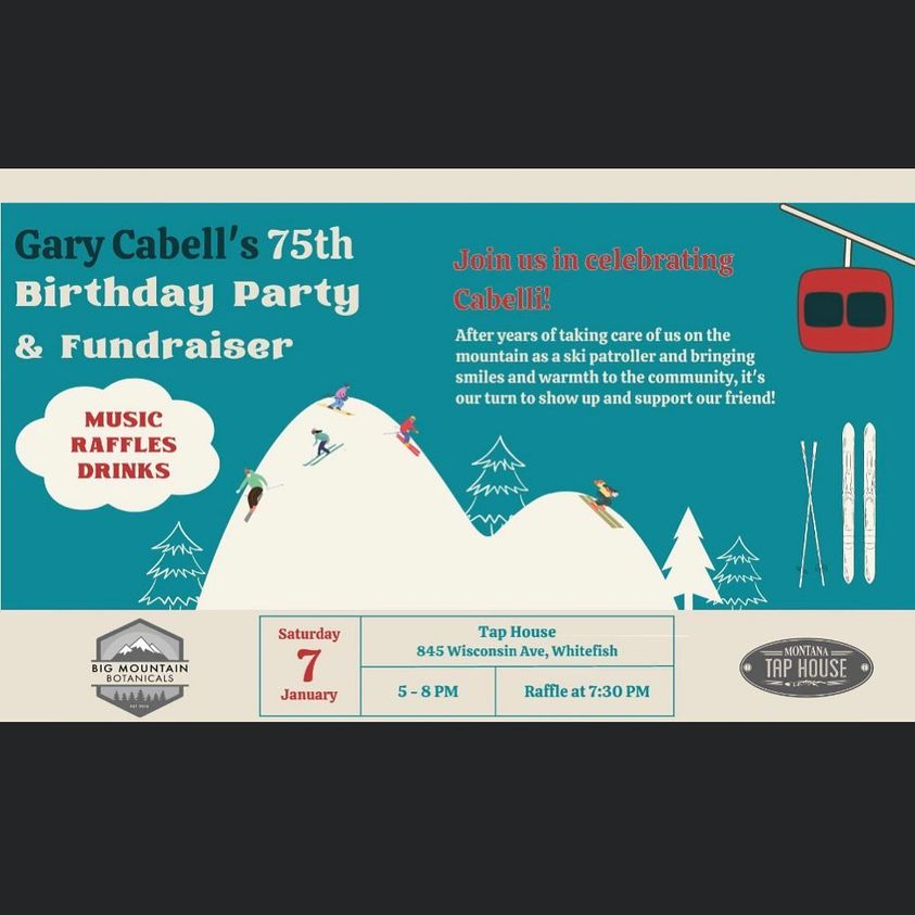 Gary Cabell’s 75th birthday / fundraiser!