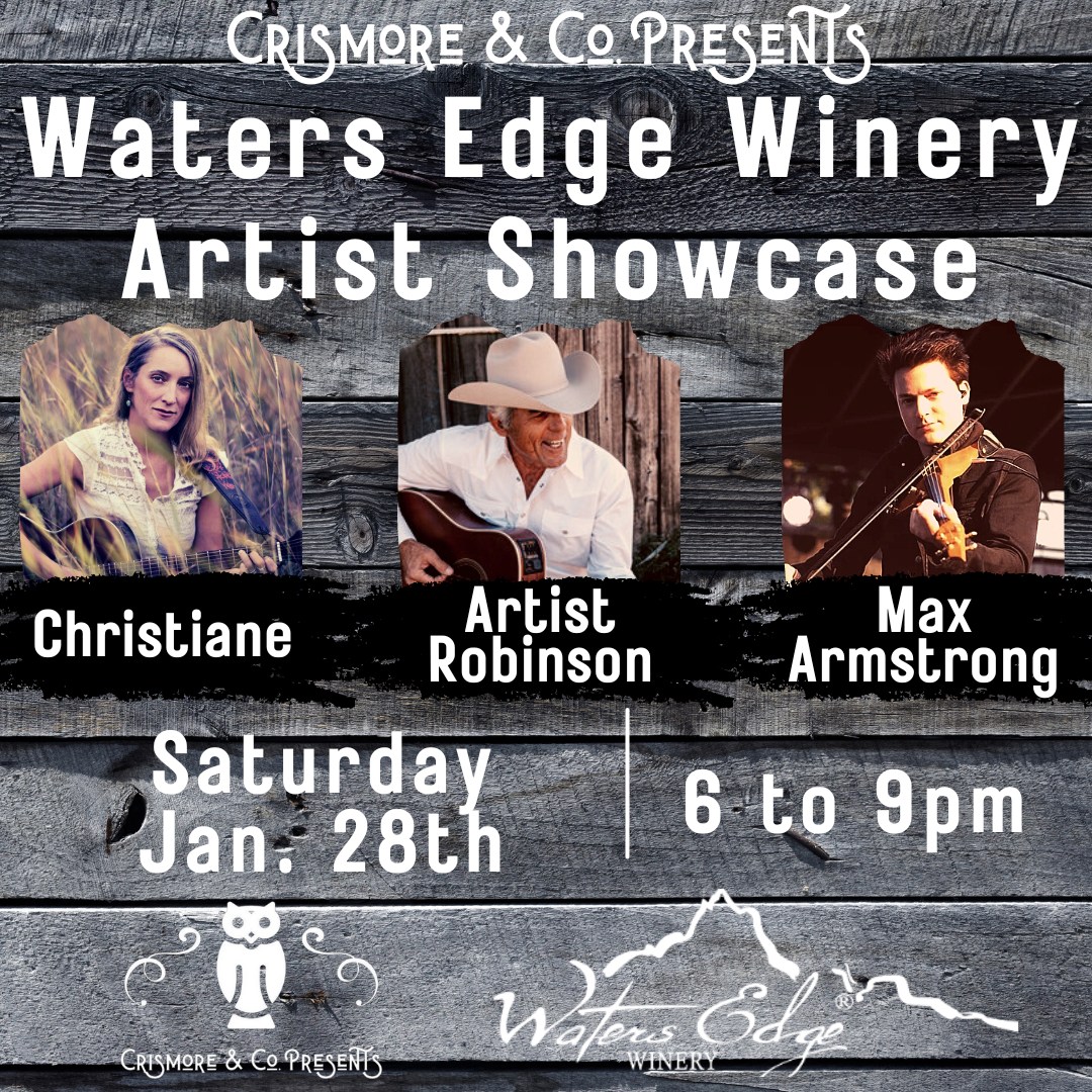 Live Musical Showcase at Waters Edge Winery & Bistro