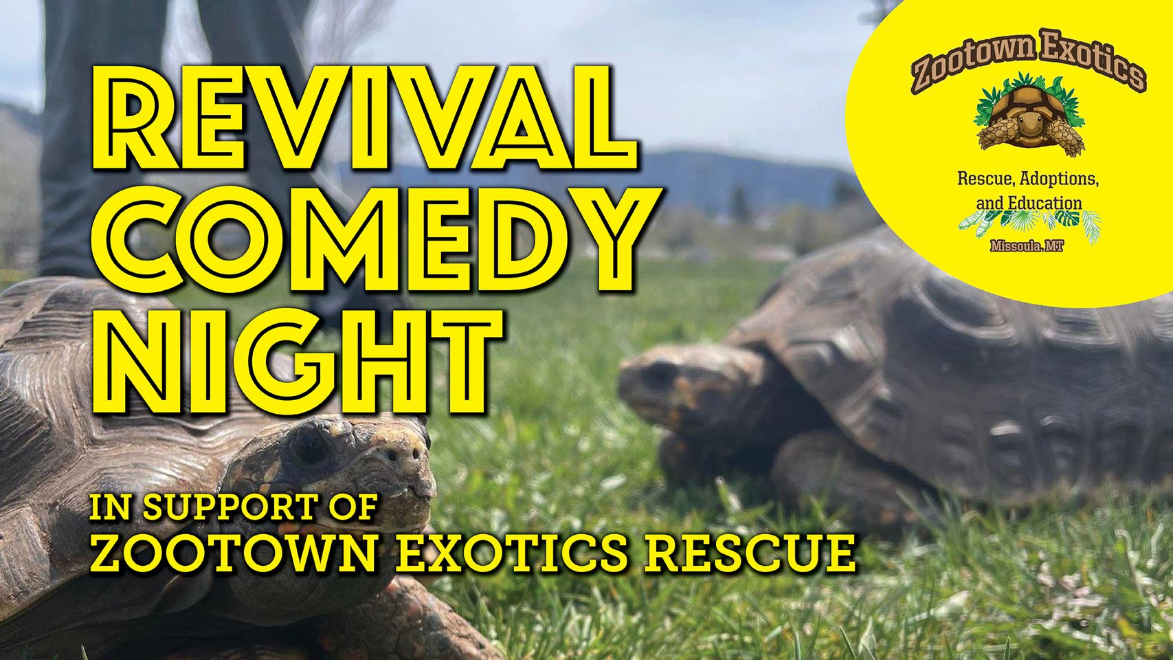 Revival Comedy Night for Zootown Exotics Rescue