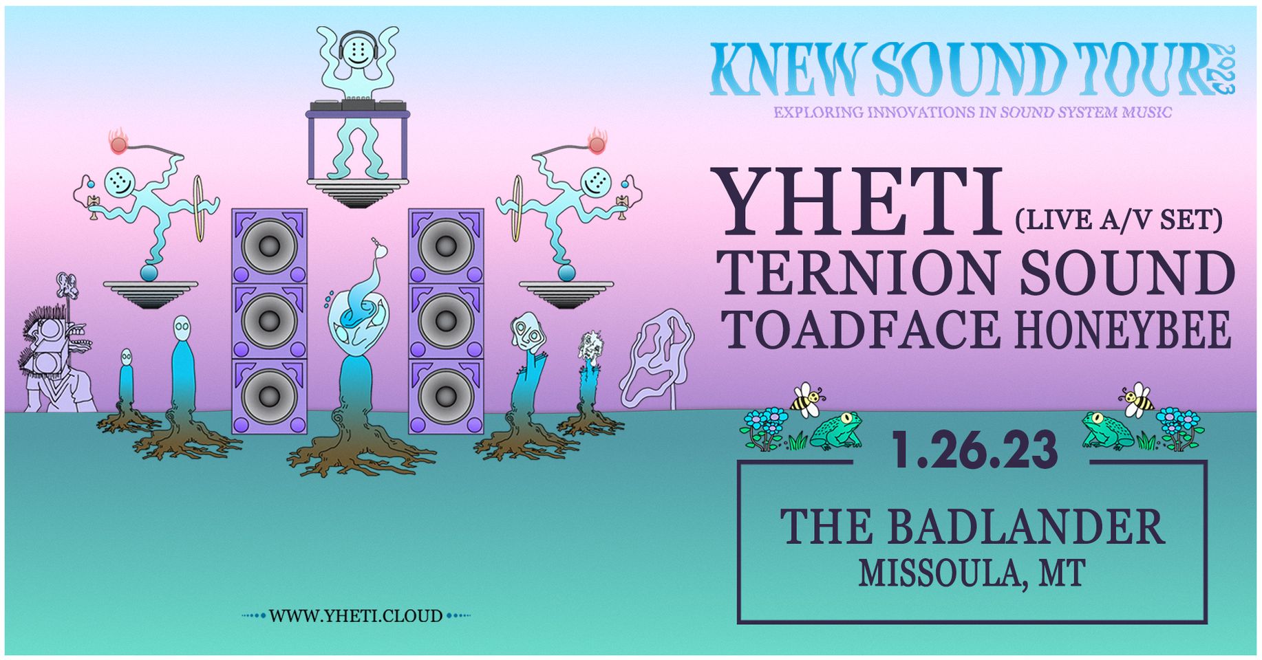 Yheti at The Badlander: Knew Sound Tour