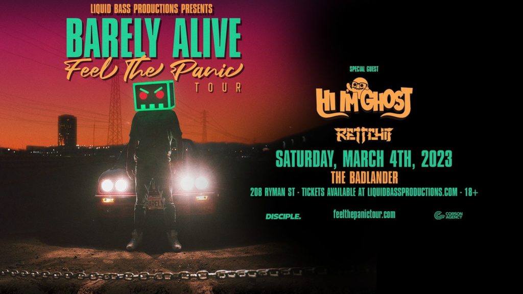 Barely Alive at The Badlander: Feel The Panic Tour