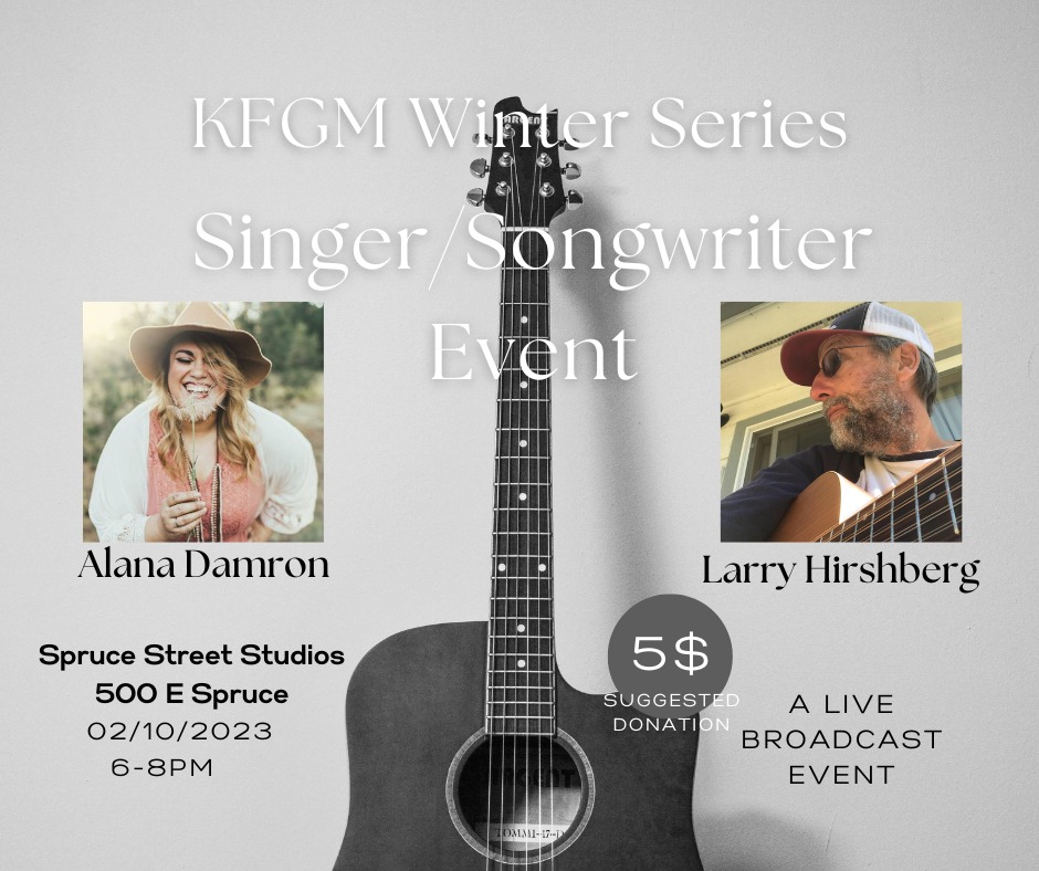 KFGM Winter Series - A Singer/Songwriter Event