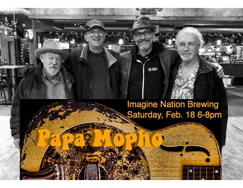 Papa Mopho at Imagine Nation Brewing Saturday Night