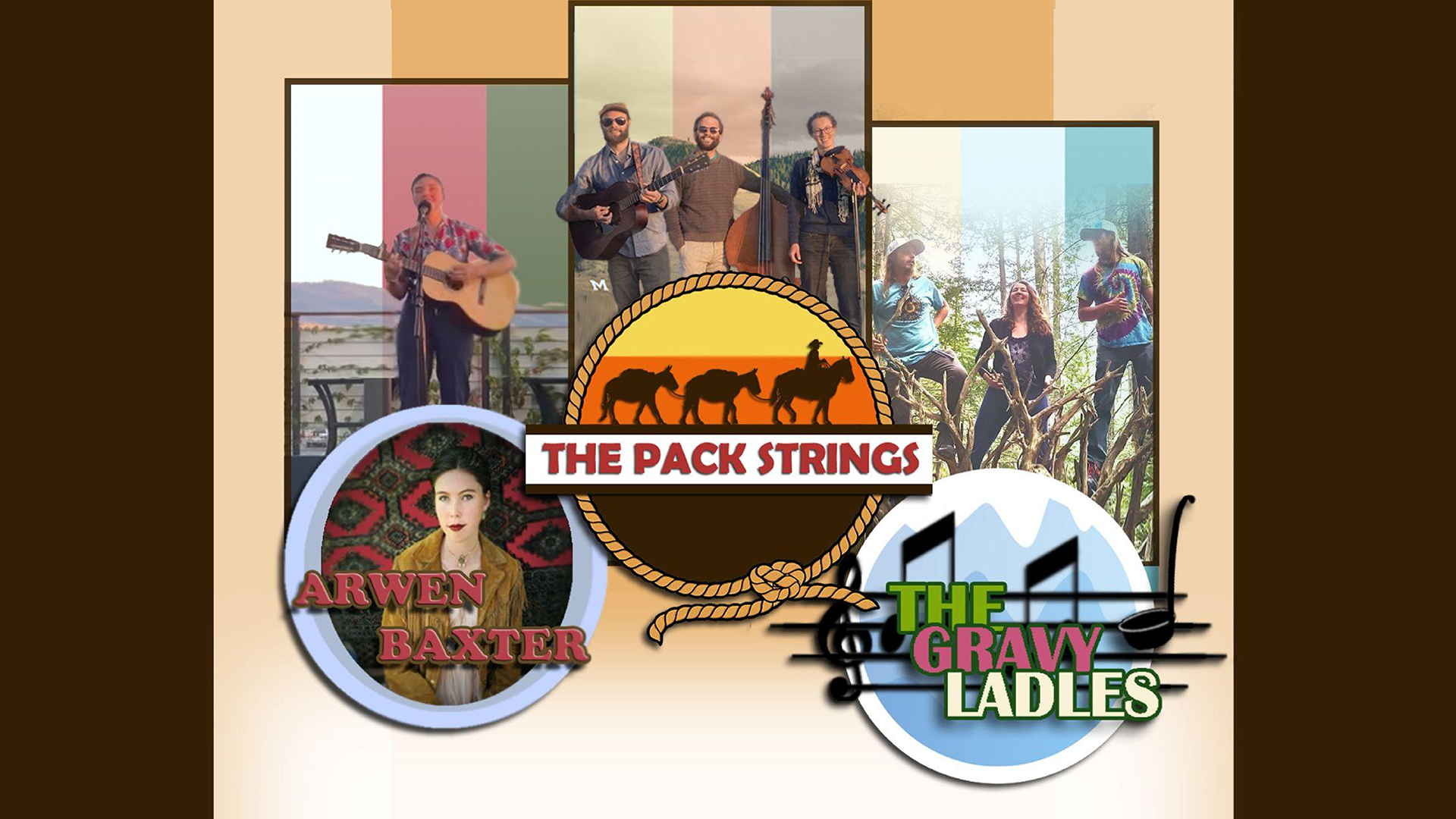 Arwen Baxter + The Gravy Ladles + The Pack Strings at Zootown Arts Community Center on Thursday, March 30
