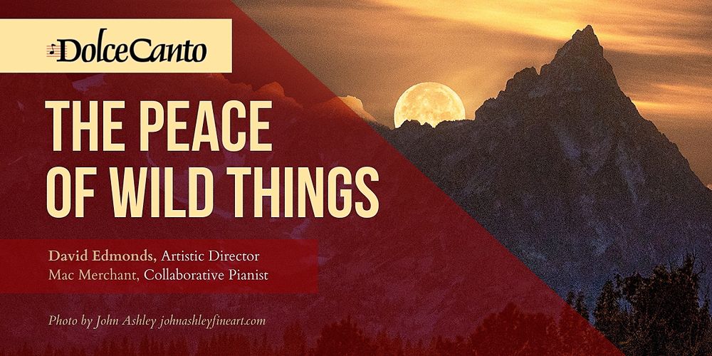 Dolce Canto, The Peace of Wild Things