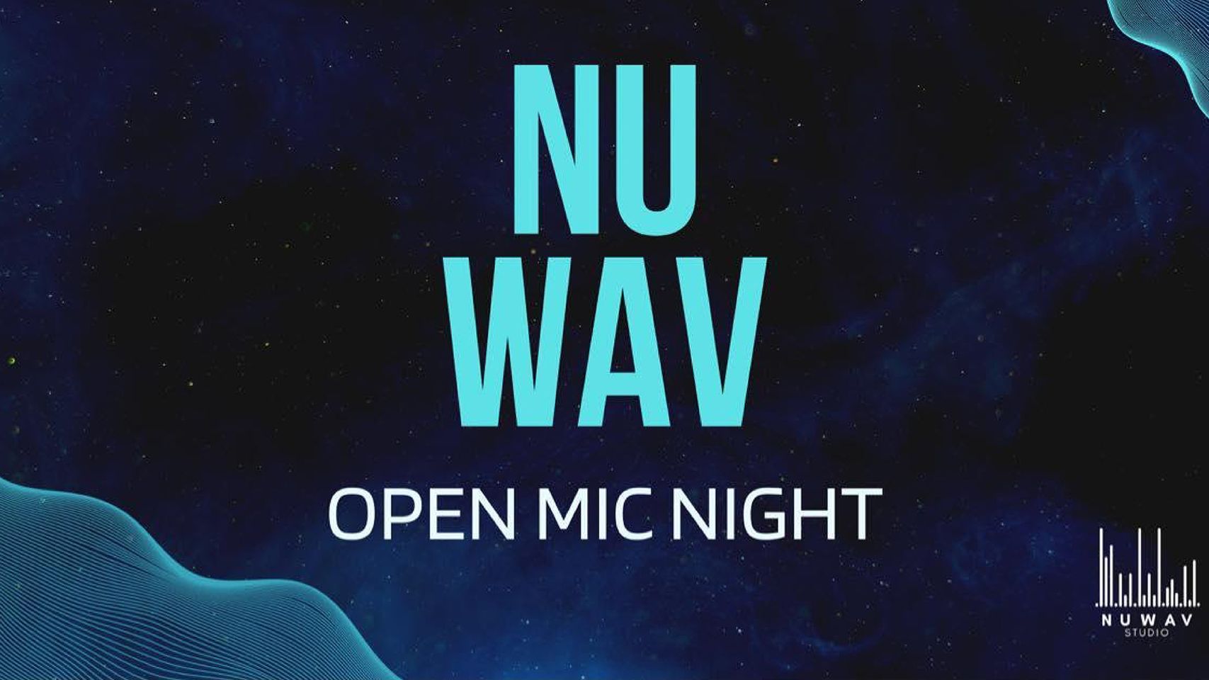 Nu Wav Studio Open Mic hosted by Coach Shane