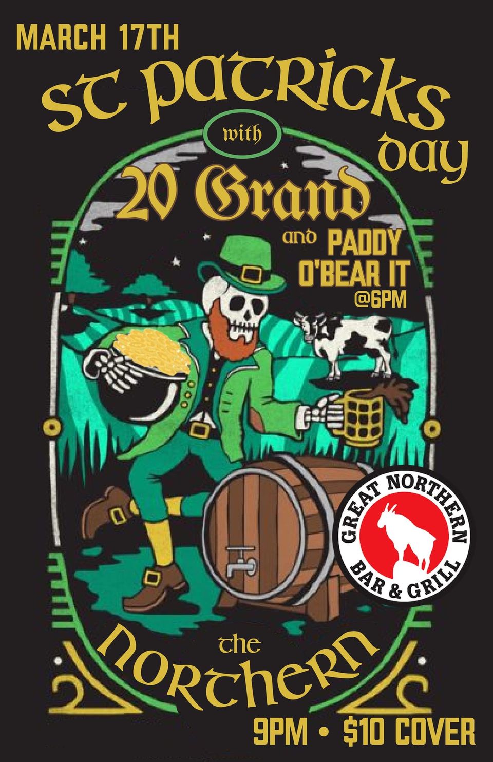 St. Patrick's Day with 20 Grand and Paddy O'Bear It