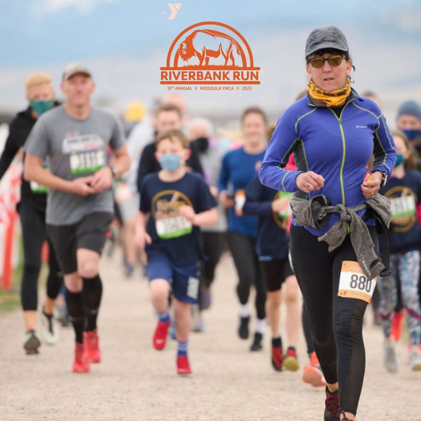 51st Annual YMCA Riverbank Run in Downtown Missoula, Montana on April 29, 2023