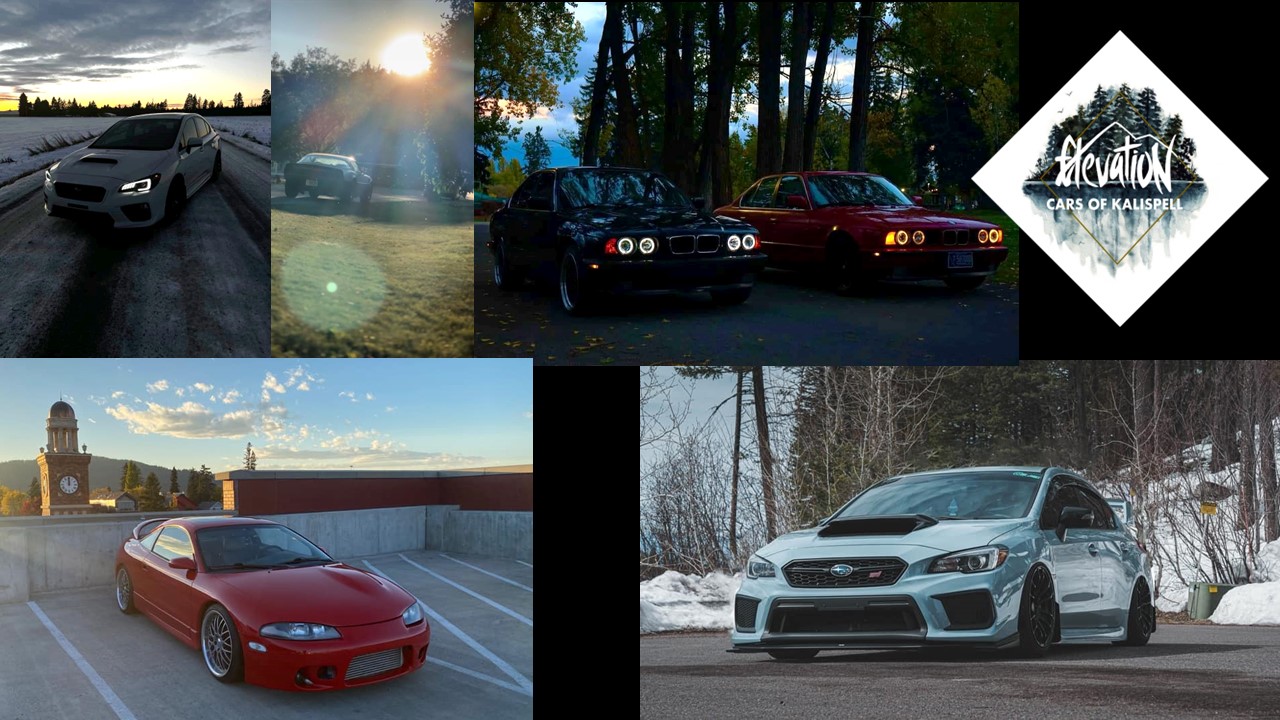 ElevatioN Summer Car Meet at The River Coffee Company in Kalispell 7:00 pm Fridays