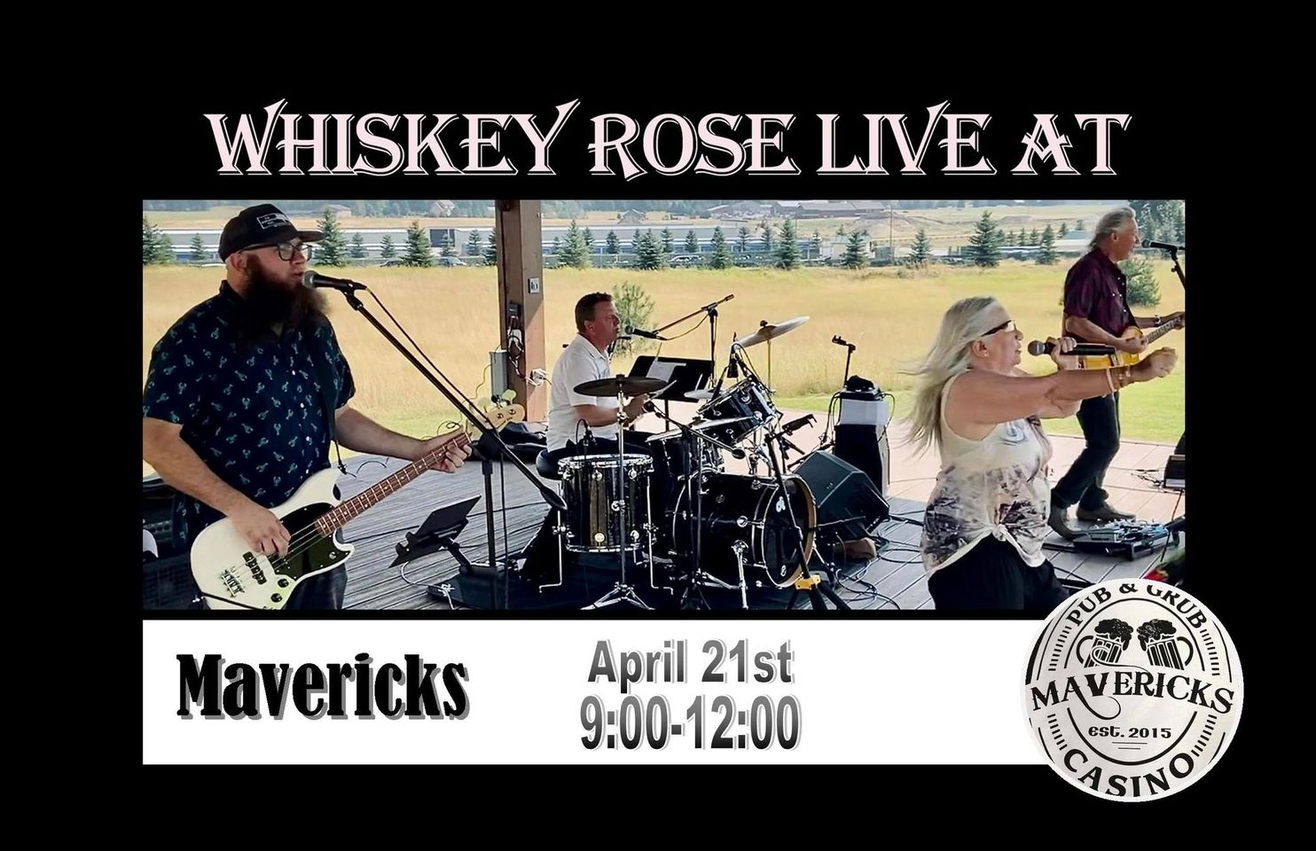Whiskey Rose live at Mavericks Lakeside