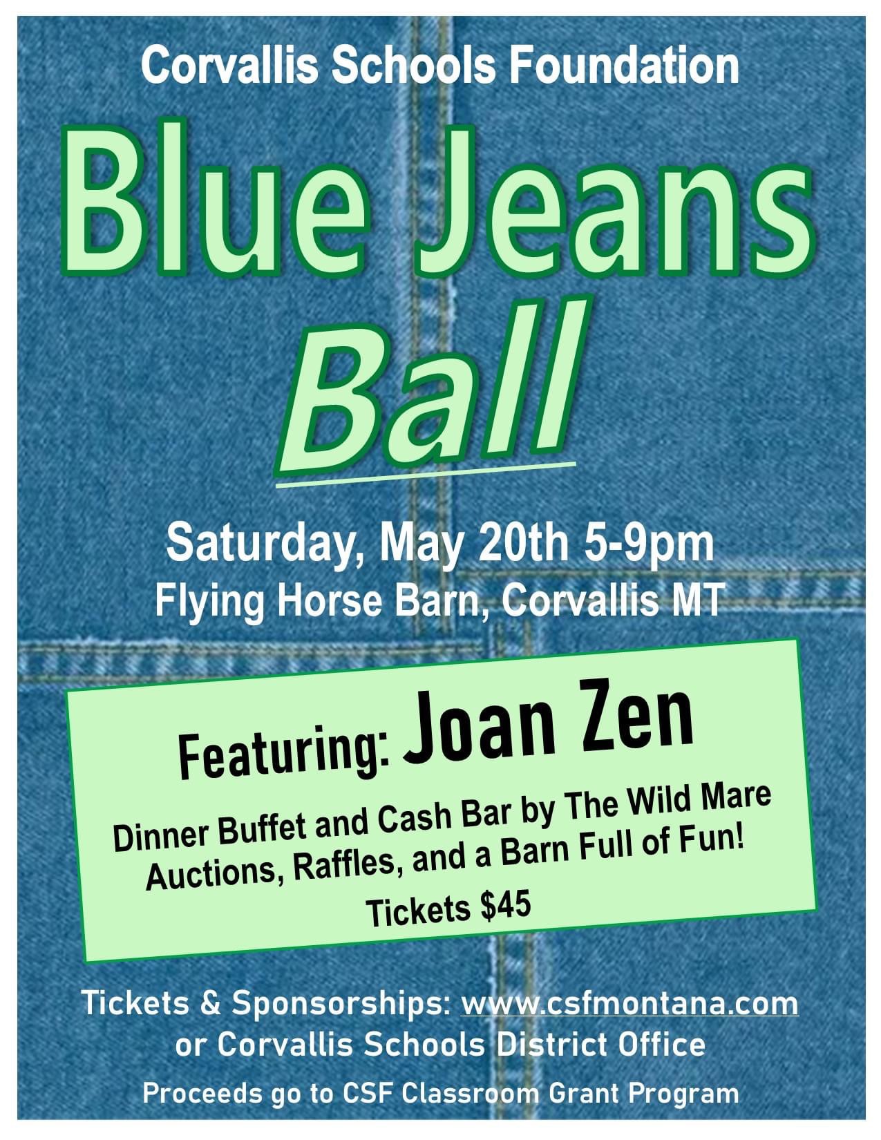 Blue Jeans Ball- Corvallis Schools Foundation