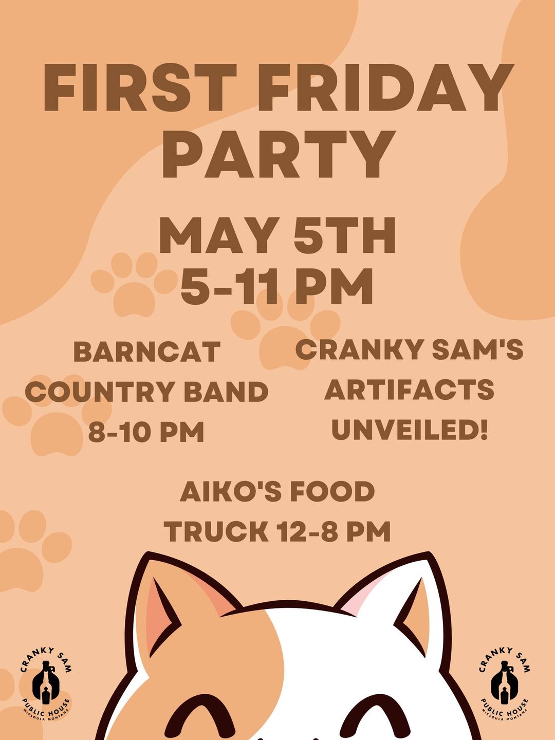 First Friday Party, feat. Barncat Country Band