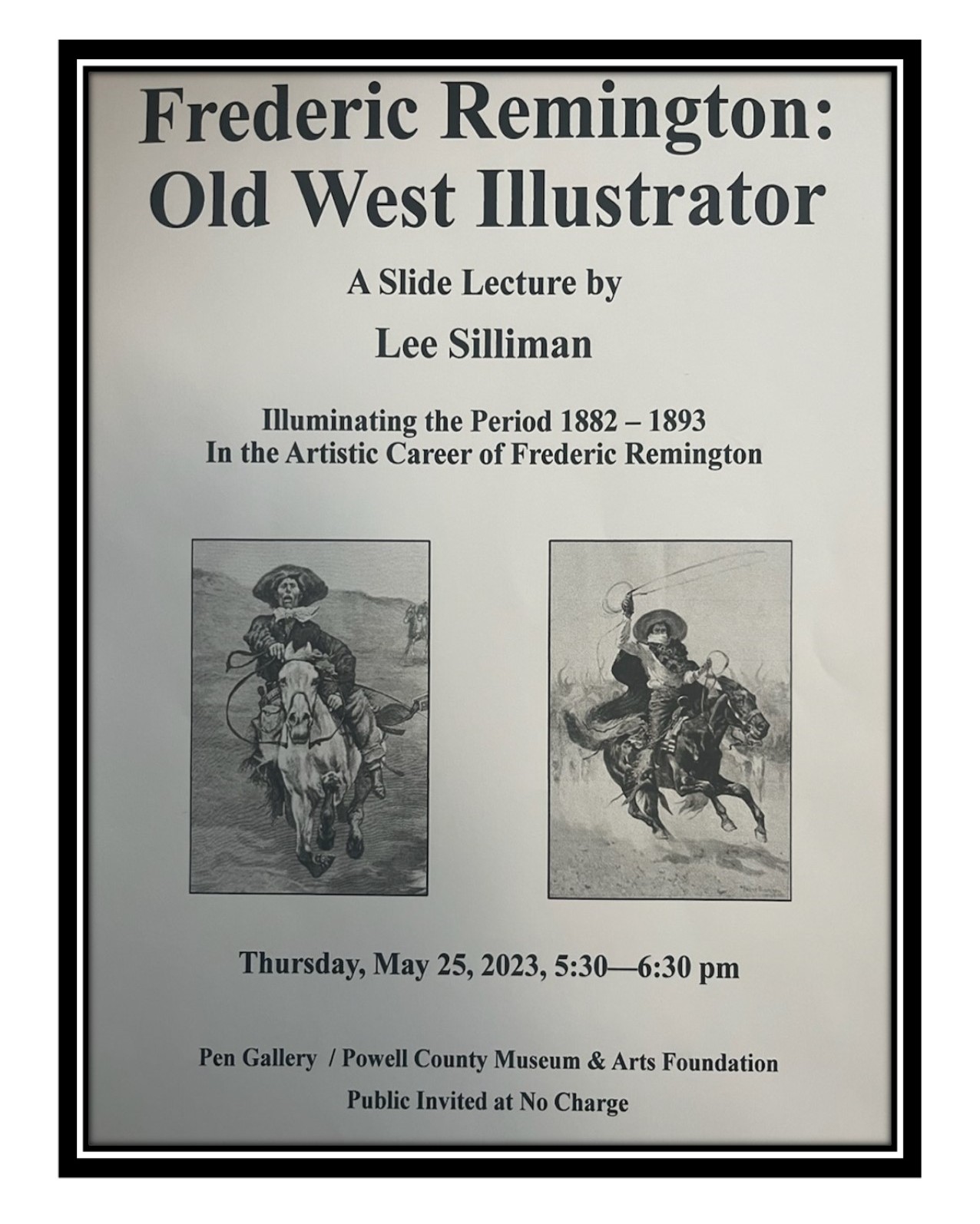 Frederic Remington: Old West Illustrator presented by Lee Silliman