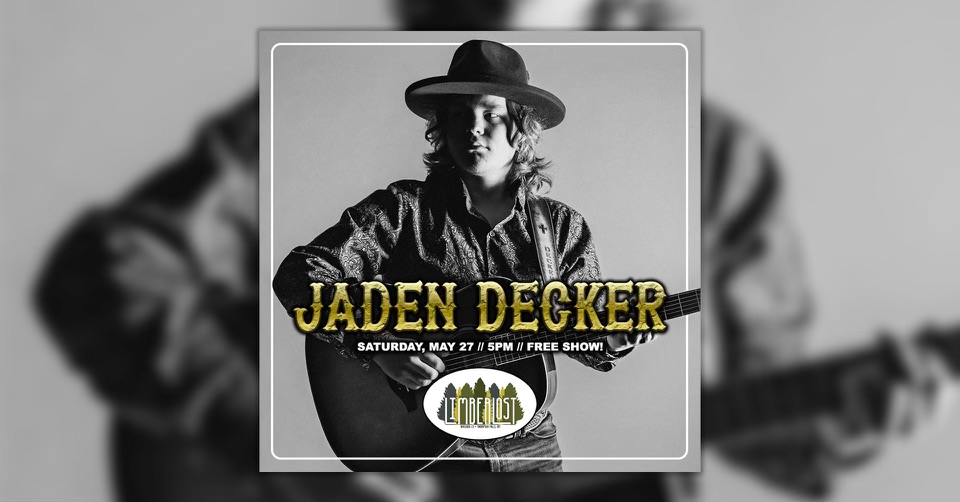 Jaden Decker
Limberlost Brewing Company