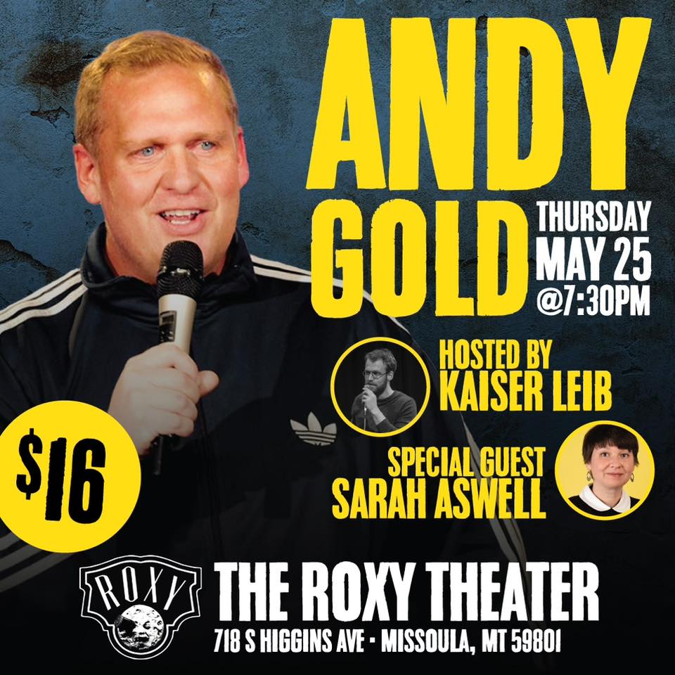 Live Comedy with Andy Gold