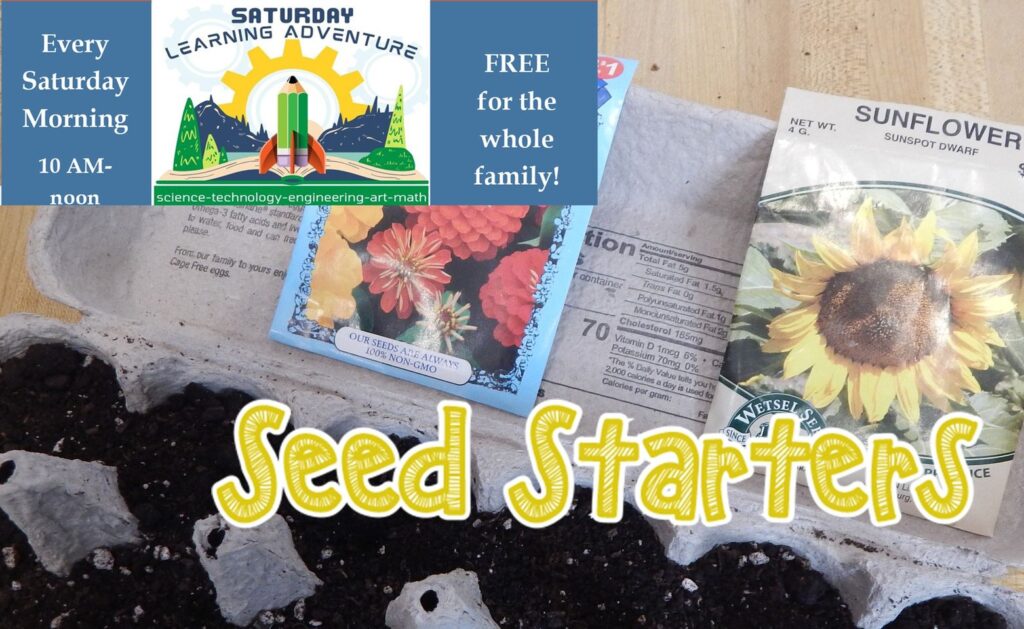 Seed Starters family activity at Ravalli County Museum
